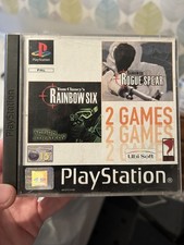 Rainbow Six & Rainbow Six Rogue Spear PS1 Double Pack - PAL 