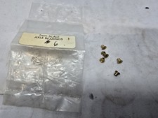 O GAUGE 7MM SCALE SPARES. 6 X WAGON OR COACH BOGIE BRASS AXLE BEARINGS UNUSED