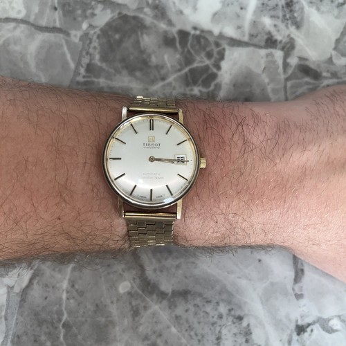 9ct solid gold automatic - solid,