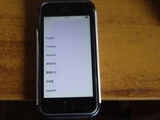 Apple iPhone 5s - 16GB - Silver and Black  (Unlocked)