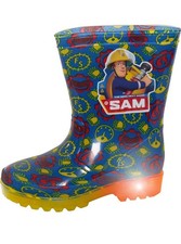 Fireman Sam Wellies Boys Light