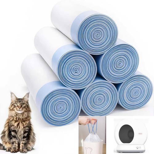 150x cat litter bags - 10, rolls