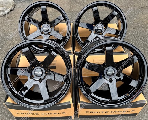 Black drift alloy wheels - black,