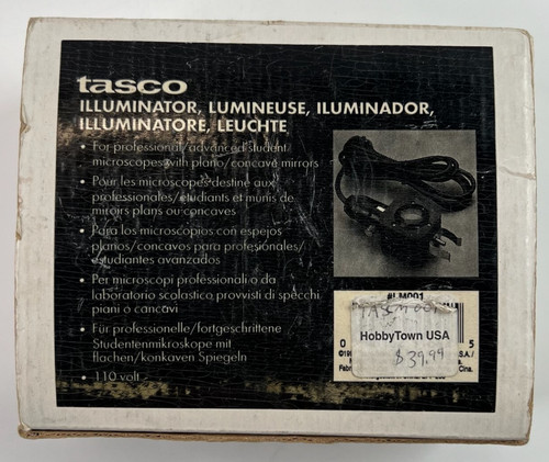 Tasco microscope illuminator - tasco,