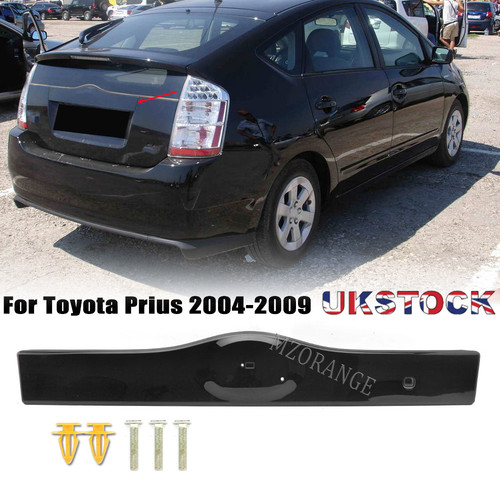 Black rear tailgate handle - rear,