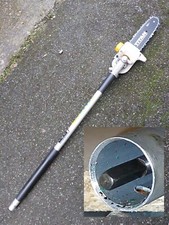 TITAN TTK587GDO MultiTool Chainsaw Pruner Pole Attachment Square Drive