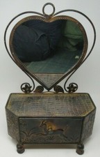 Vintage Tin Desktop Vanity