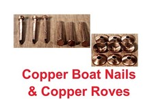 Traditional Copper Boat Nails
