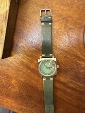 Green Vintage Swiss Swissina Watch