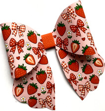 SUMMER STRAWBERRIES SAILOR BOW