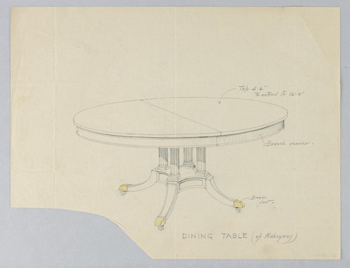 Davenport dining table - a.n.,