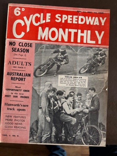 Cycle speedway monthly - speedway,