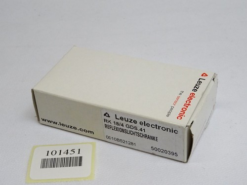 Leuze retro reflective sensor - leuze,