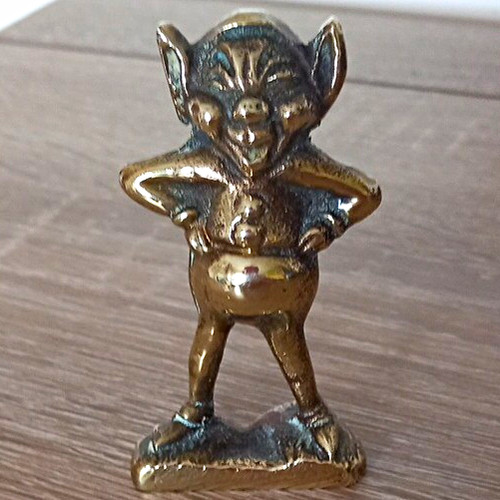 Vintage solid brass - solid, cornish