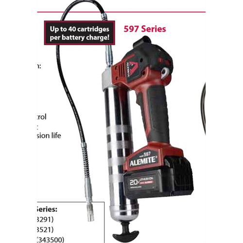 Alemite grease gun volt - gun,