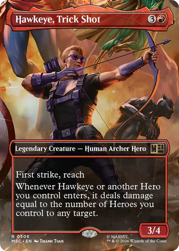 Hawkeye trick shot foil - hawkeye,,