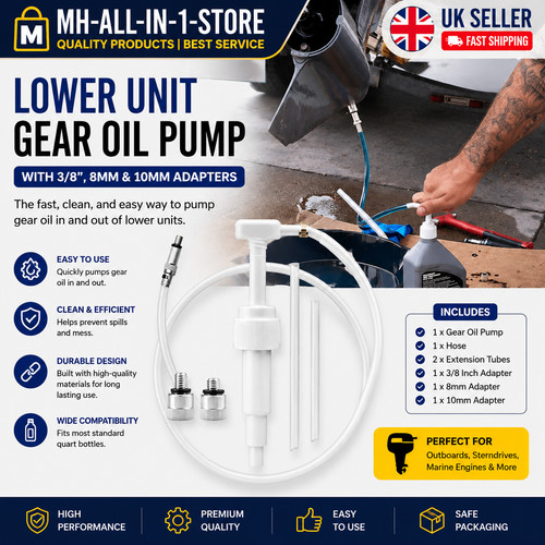 Gear oil filling pump - oil, 32oz