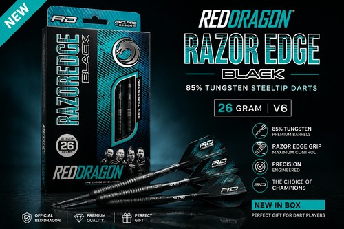 Red dragon razor edge black - red,