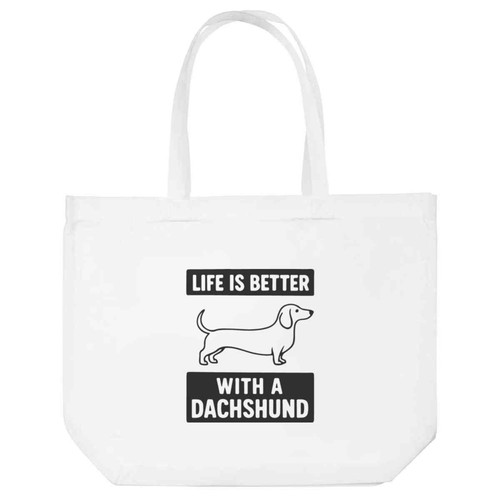 Life better with - with, doxie'