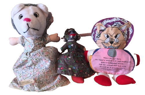 Vintage creepy red riding - vintage,