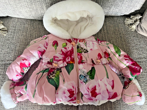 Ted baker pink floral faux - ted,