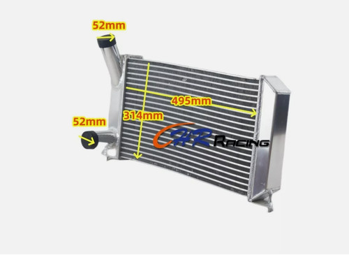 Aluminium upgraded intercooler - upgraded,