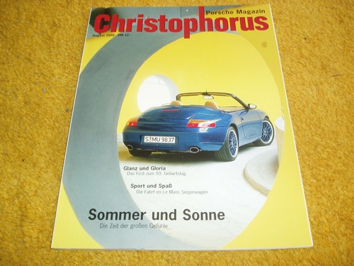 Porsche magazine christophorus - magazine,