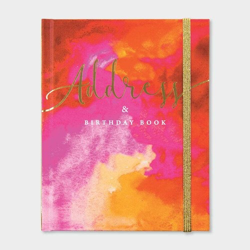 Address birthday book flame - address, &