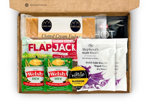 Welsh letterbox hamper - letterbox, |