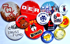 BADGES Bakers Dozen Happy Eater Guides BBC Assorted Collection 1980s RARE +++