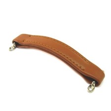 Brown/ Tan Leather  Designer Handle 218mm  Amp  Flight Case Strap Handle