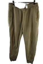 Jack Wills Mens Cotton Beige Tracksuit Bottom Joggers Size M Cuffed Sports