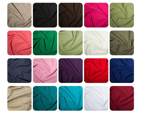 Linen look 100 cotton - look,