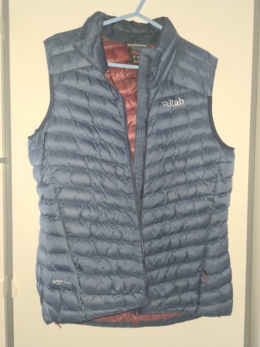 Rab women gilet blue - women's,