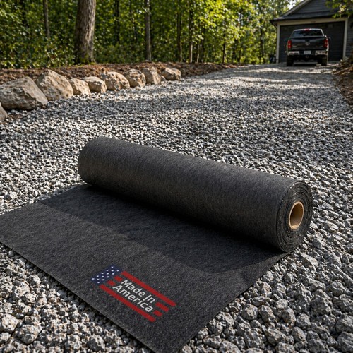Driveway underlayment fabric - driveway,