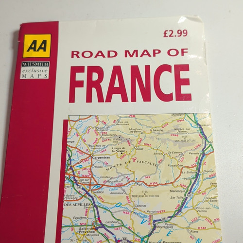 Road map france - aa,