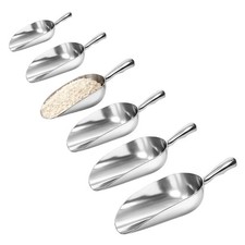 6 Sizes Aluminium Ice Scoop