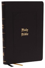 KJV Holy Bible: Large Print with 53,000 Center-Column Cross References, Black