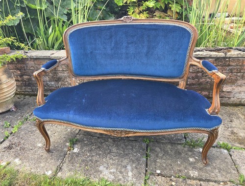 French 20th century carved