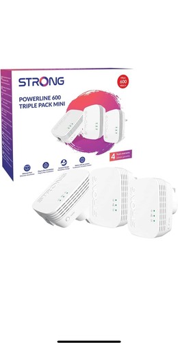 Strong av600 powerline adapter - av600,