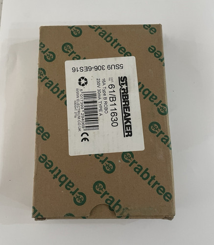 Crabtree starbreaker rcbo - crabtree,