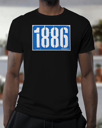 Shrewsbury 1886 shirt town - t,