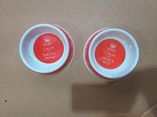 Keep Calm & Have A Bite Food Bowl & Keep Calm & Have A Drink Bowl Set