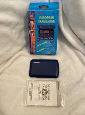 Franklin TWE-106 Translator Travel Ace Plus Databank 5 Language's Working (b3)