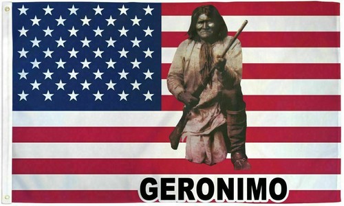 Geronimo flag 3x5 - geronimo, apache