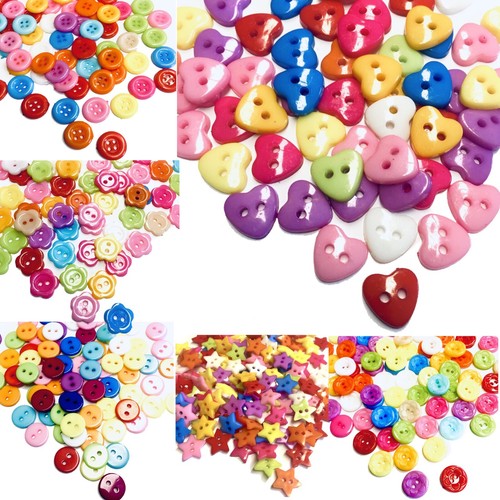 100 pcs multicolour acrylic - multicolour,
