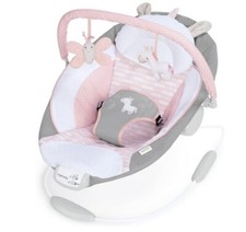 Ingenuity Soothing Baby Bouncer Chair w Soothing Vibrating Infant Seat Unicorn