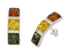 Natural Baltic Amber Sterling