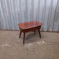 A 1950’s walnut ‘Morco’ sewing box