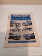 The Practical Motorist And Motor Cyclist Guide To 1958 Cars And Motorcycles